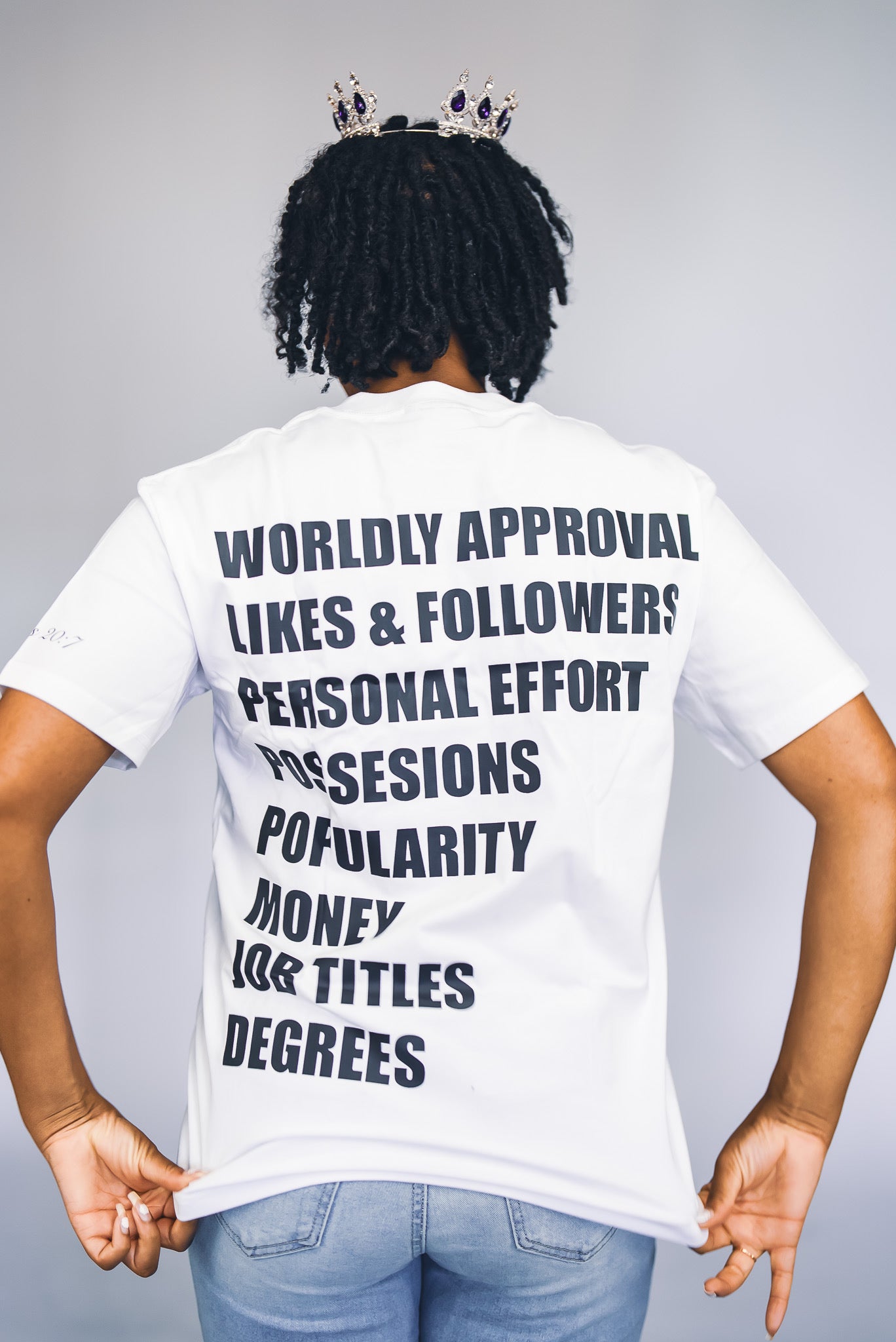 I Trust In God White Tee’s