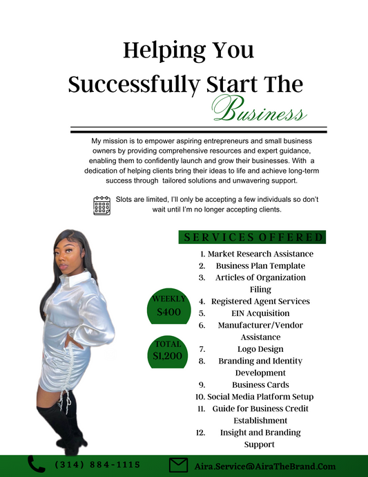 Helping You Start Your Business