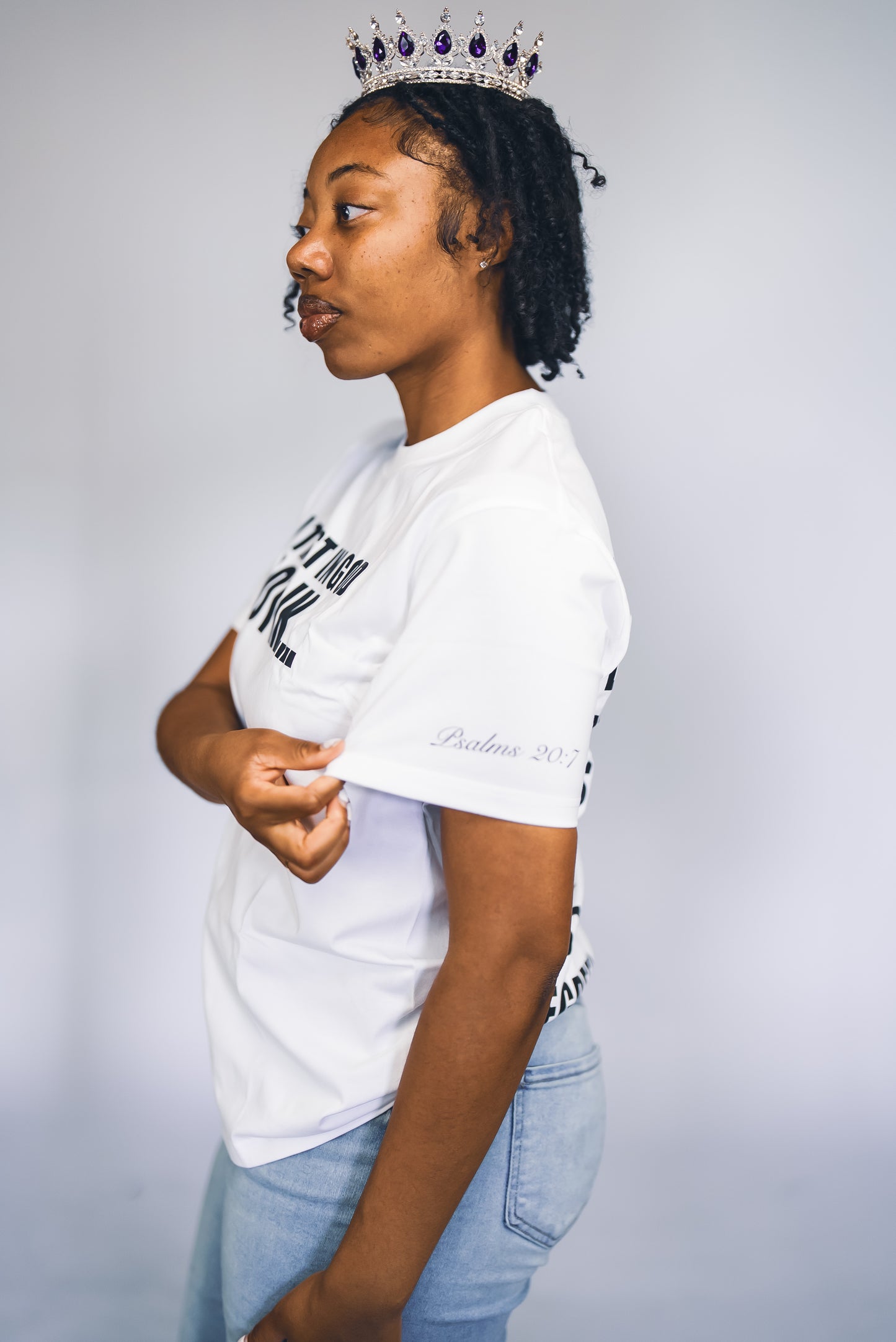 I Trust In God White Tee’s