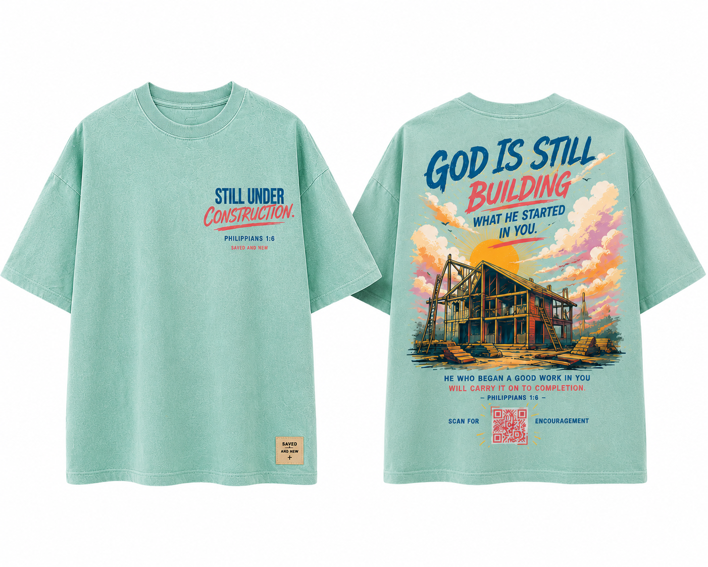 God Is Still Building Tee Pre Order