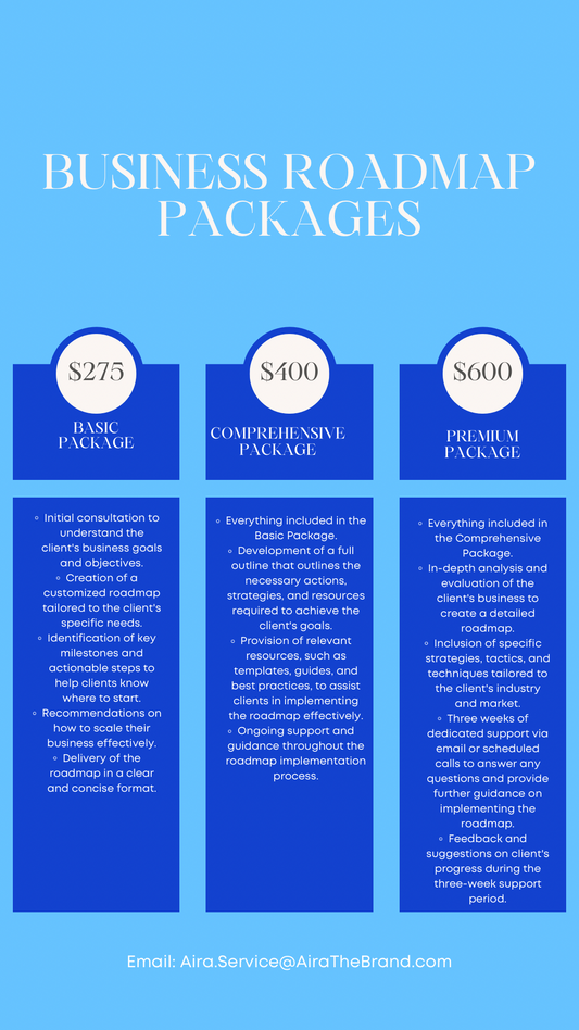 Business Roadmap Packages